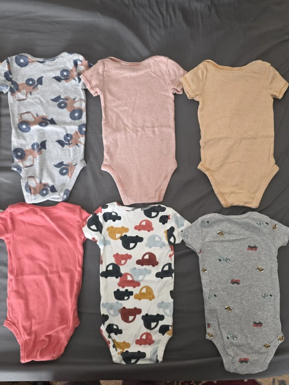 Carter's Multi-Pack Baby Bodysuits with 1 T-shirt